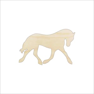 Horse - Laser Cut Out Unfinished Wood Craft Shape HRS37 Horse - Laser Cut Out Unfinished Wood Craft Shape HRS37