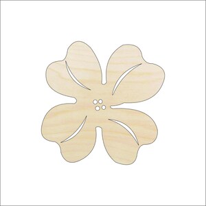 Flower - Laser Cut Out Unfinished Wood Craft Shape FLR93 Flower - Laser Cut Out Unfinished Wood Craft Shape FLR93