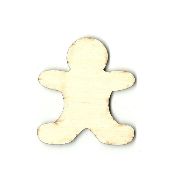 Man Laser Cut Out Wood Shape Craft Supply - UK