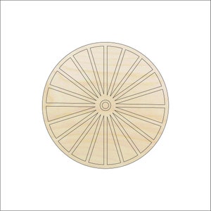Wagon - Laser Cut Out Unfinished Wood Craft Shape WGN14 Wagon - Laser Cut Out Unfinished Wood Craft Shape WGN14