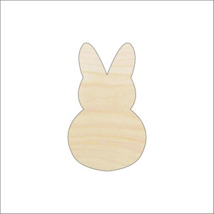 Bunny - Laser Cut Out Unfinished Wood Craft Shape BNY20 Bunny - Laser Cut Out Unfinished Wood Craft Shape BNY20