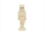 Nutcracker - Laser Cut Out Unfinished Wood Craft Shape XMS134 Nutcracker - Laser Cut Out Unfinished Wood Craft Shape XMS134