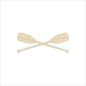 Boat Oars - Laser Cut Out Unfinished Wood Craft Shape BOT41 Boat Oars - Laser Cut Out Unfinished Wood Craft Shape BOT41