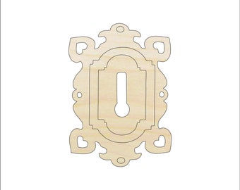 Design - Laser Cut Out Unfinished Wood Craft Shape DSN45 Design - Laser Cut Out Unfinished Wood Craft Shape DSN45