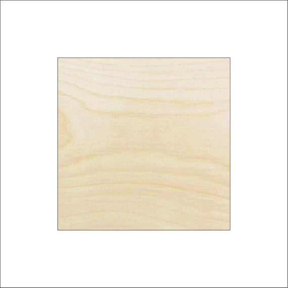 Square - Laser Cut Out Unfinished Wood Craft Shape BSC15 Square - Laser Cut Out Unfinished Wood Craft Shape BSC15