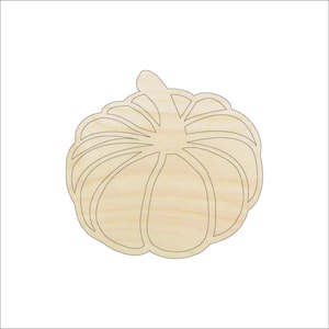 Pumpkin - Laser Cut Out Unfinished Wood Craft Shape FAL238 Pumpkin - Laser Cut Out Unfinished Wood Craft Shape FAL238