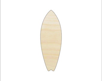 Surfbrett - Laser geschnitten Unfertige Holzform Handwerk Versorgung SPT389