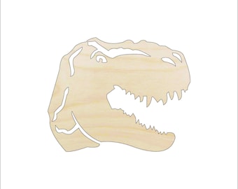 Dinosaur - Laser Cut Out Unfinished Wood Craft Shape DIN19 Dinosaur - Laser Cut Out Unfinished Wood Craft Shape DIN19