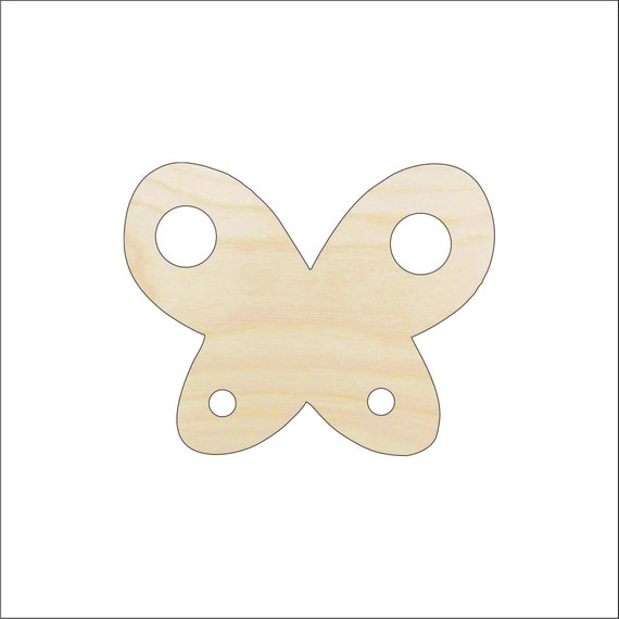 Butterfly - Laser Cut Out Unfinished Wood Craft Shape BUG40 Butterfly - Laser Cut Out Unfinished Wood Craft Shape BUG40