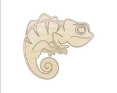 Lizard Chameleon - Laser Cut Out Unfinished Wood Craft Shape REP15 Lizard Chameleon - Laser Cut Out Unfinished Wood Craft Shape REP15