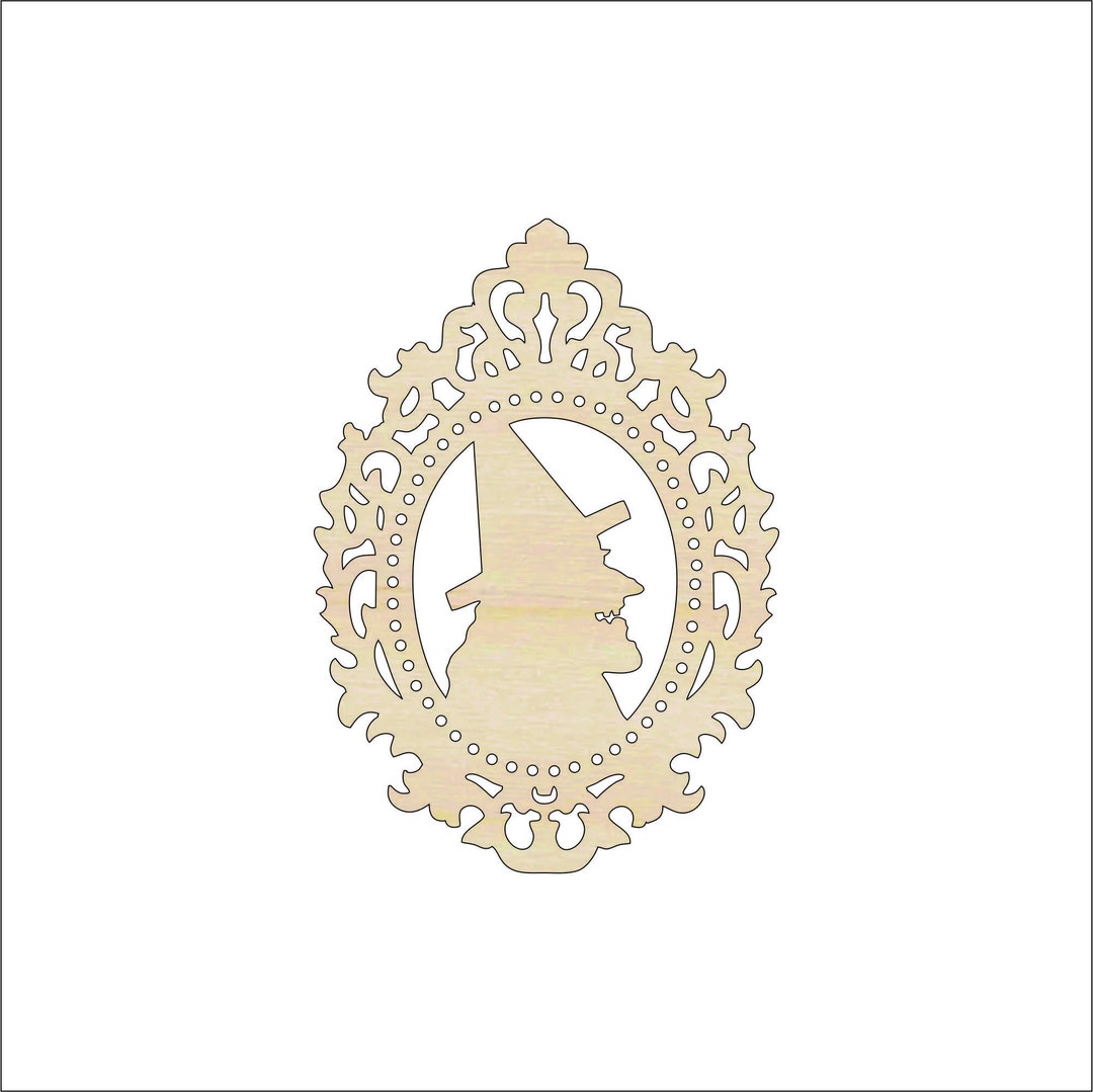Design Witch - Laser Cut Out Unfinished Wood Craft Shape FAL28 Design Witch - Laser Cut Out Unfinished Wood Craft Shape FAL28