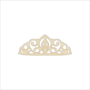 Crown - Laser Cut Out Unfinished Wood Craft Shape CLT7 Crown - Laser Cut Out Unfinished Wood Craft Shape CLT7