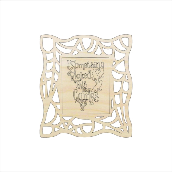 Sign Halloween - Laser Cut Out Unfinished Wood Craft Shape FAL136 Sign Halloween - Laser Cut Out Unfinished Wood Craft Shape FAL136