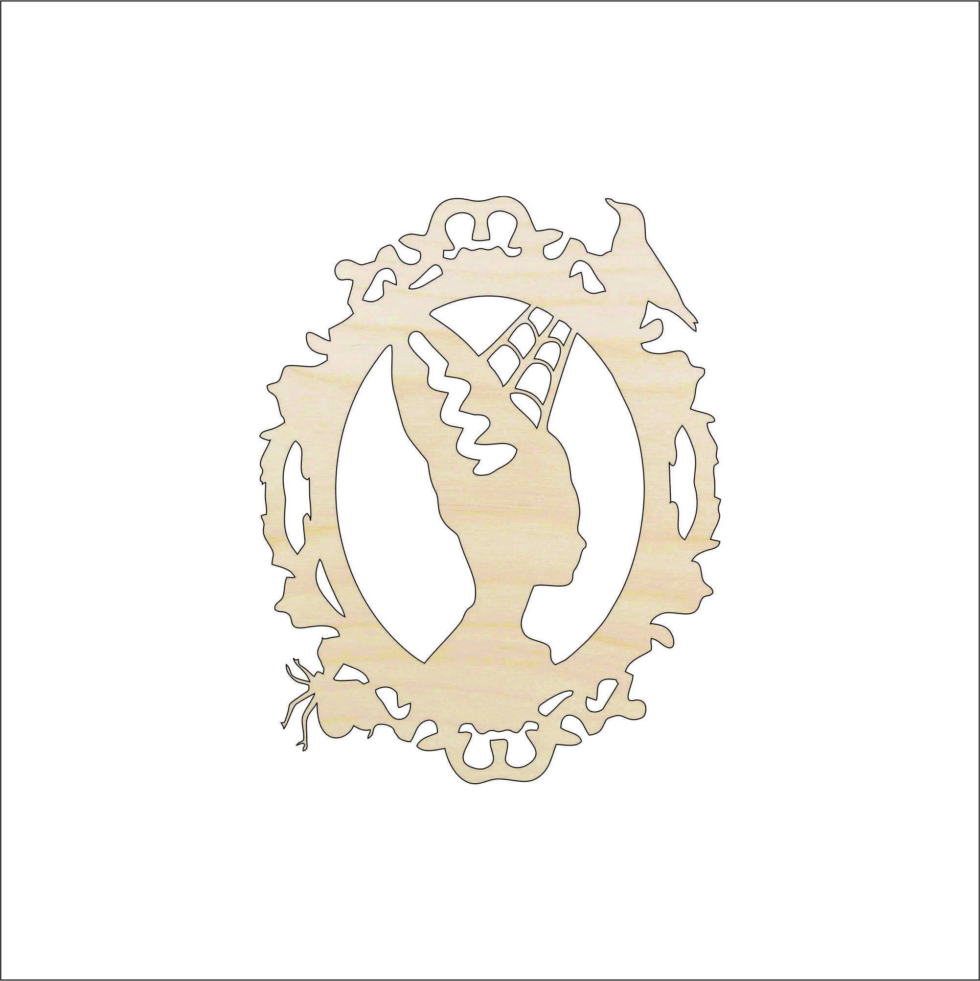 Design Frankenstein - Laser Cut Out Unfinished Wood Craft Shape FAL78 Design Frankenstein - Laser Cut Out Unfinished Wood Craft Shape FAL78