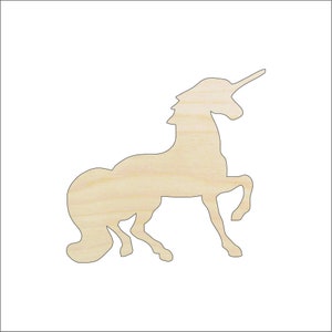 Unicorn - Laser Cut Out Unfinished Wood Craft Shape MYTH105 Unicorn - Laser Cut Out Unfinished Wood Craft Shape MYTH105