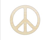 Sign Peace - Laser Cut Out Unfinished Wood Craft Shape SGN34 Sign Peace - Laser Cut Out Unfinished Wood Craft Shape SGN34