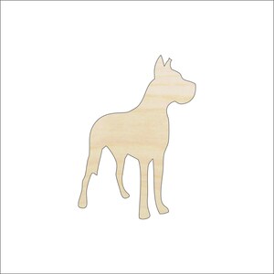 Dog - Laser Cut Out Unfinished Wood Craft Shape DOG29 Dog - Laser Cut Out Unfinished Wood Craft Shape DOG29