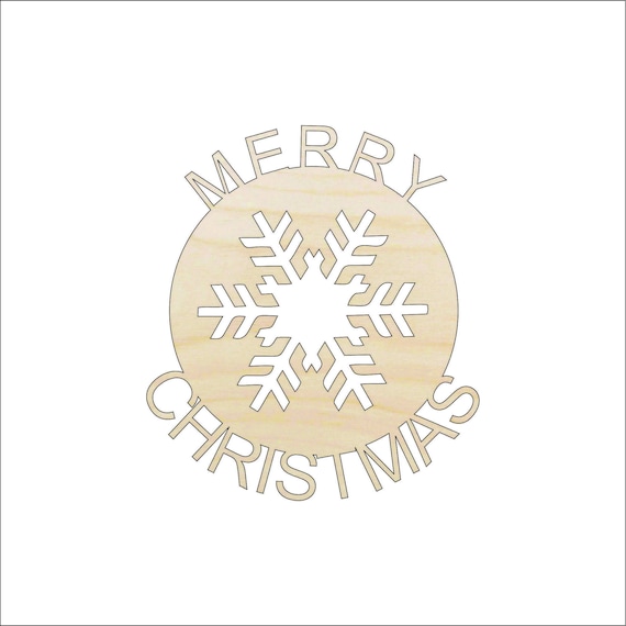 Sign Merry Christmas - Laser Cut Out Unfinished Wood Craft Shape XMS116 Sign Merry Christmas - Laser Cut Out Unfinished Wood Craft Shape XMS116