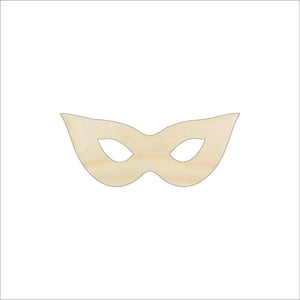 Mask - Laser Cut Out Unfinished Wood Craft Shape MSK12 Mask - Laser Cut Out Unfinished Wood Craft Shape MSK12