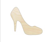 Shoe - Laser Cut Out Unfinished Wood Craft Shape CLT63 Shoe - Laser Cut Out Unfinished Wood Craft Shape CLT63