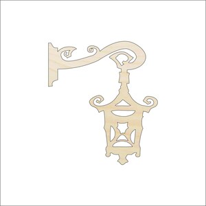 Lantern - Laser Cut Out Unfinished Wood Craft Shape BLD1 Lantern - Laser Cut Out Unfinished Wood Craft Shape BLD1
