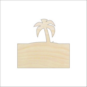 Tree Palm - Laser Cut Out Unfinished Wood Craft Shape BCH15 Tree Palm - Laser Cut Out Unfinished Wood Craft Shape BCH15