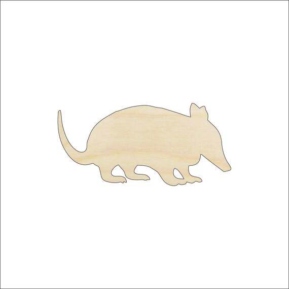Armadillo - Laser Cut Out Unfinished Wood Craft Shape ANML118 Armadillo - Laser Cut Out Unfinished Wood Craft Shape ANML118