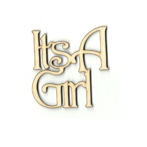 Baby Feet Laser Cut Out Unfinished Wood Shape Craft Supply BBY2