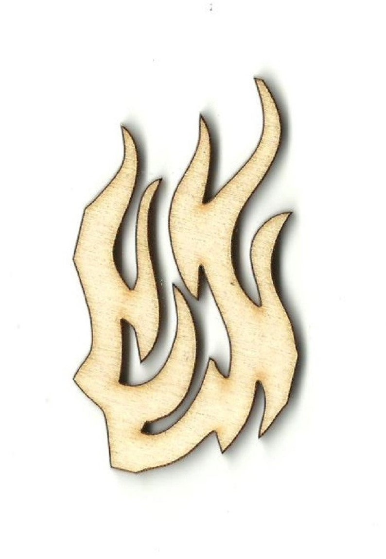 Fire - Kansas City Mall Laser Cut Out Unfinished Craft Wood Super popular specialty store Supply Shape XTR1