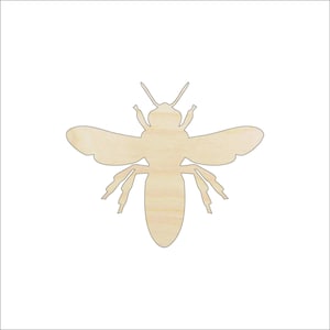 Bumblebee - Laser Cut Out Unfinished Wood Craft Shape BUG11 Bumblebee - Laser Cut Out Unfinished Wood Craft Shape BUG11