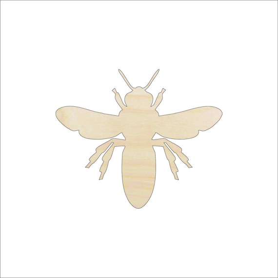 Bumblebee - Laser Cut Out Unfinished Wood Craft Shape BUG11 Bumblebee - Laser Cut Out Unfinished Wood Craft Shape BUG11