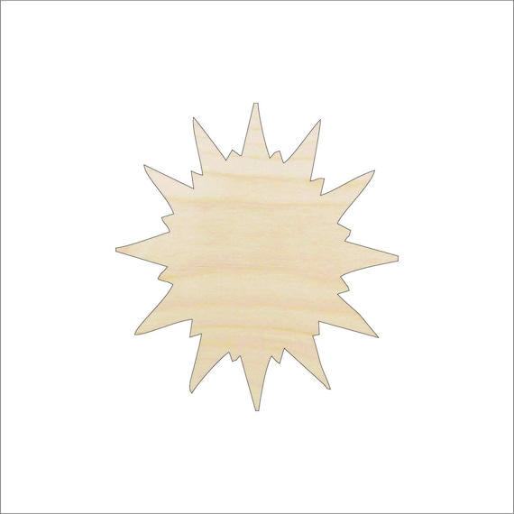 Flower - Laser Cut Out Unfinished Wood Craft Shape FLR53 Flower - Laser Cut Out Unfinished Wood Craft Shape FLR53