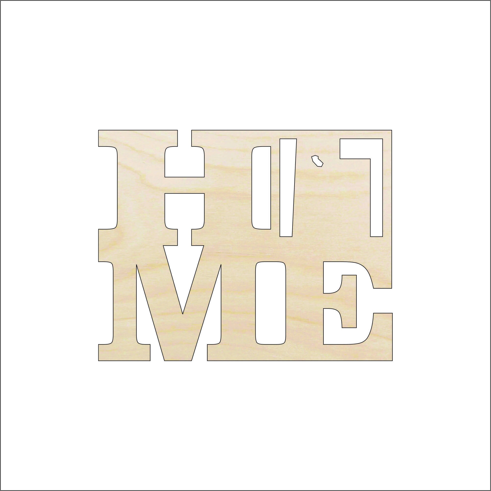State Utah Home - Laser Cut Out Unfinished Wood Craft Shape STAT31 State Utah Home - Laser Cut Out Unfinished Wood Craft Shape STAT31