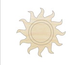 Sun - Laser Cut Out Unfinished Wood Craft Shape SKY39 Sun - Laser Cut Out Unfinished Wood Craft Shape SKY39