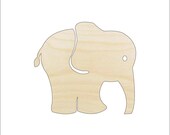 Elephant - Laser Cut Out Unfinished Wood Craft Shape ELE5 Elephant - Laser Cut Out Unfinished Wood Craft Shape ELE5