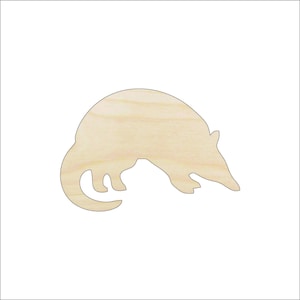 Armadillo - Laser Cut Out Unfinished Wood Craft Shape ANML3 Armadillo - Laser Cut Out Unfinished Wood Craft Shape ANML3