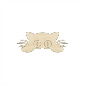 Cat - Laser Cut Out Unfinished Wood Craft Shape CAT63 Cat - Laser Cut Out Unfinished Wood Craft Shape CAT63