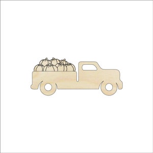 Car Fall - Laser Cut Out Unfinished Wood Craft Shape FAL232 Car Fall - Laser Cut Out Unfinished Wood Craft Shape FAL232