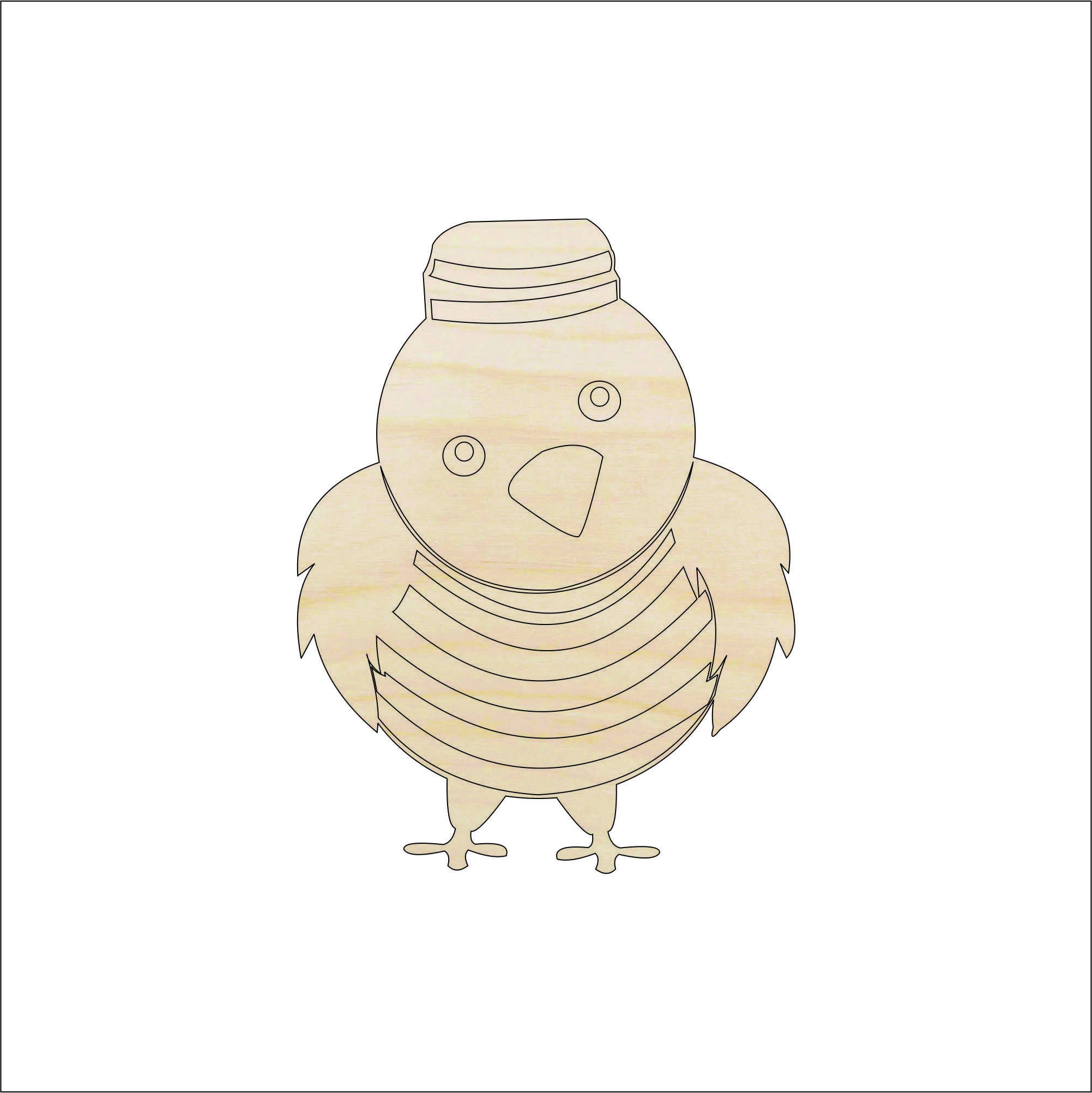 Bird - Laser Cut Out Unfinished Wood Craft Shape BRD23 Bird - Laser Cut Out Unfinished Wood Craft Shape BRD23