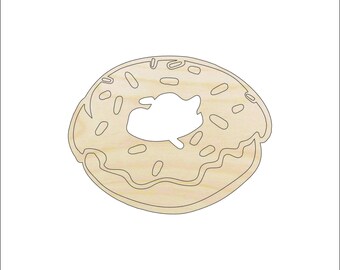 Food Pizza - Laser Cut Out Unfinished Wood Craft Shape FOD91 Food Pizza - Laser Cut Out Unfinished Wood Craft Shape FOD91