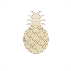 Food Pineapple - Laser Cut Out Unfinished Wood Craft Shape FOD37 Food Pineapple - Laser Cut Out Unfinished Wood Craft Shape FOD37