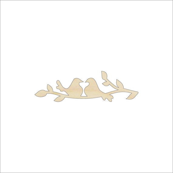 Bird - Laser Cut Out Unfinished Wood Craft Shape BRD100 Bird - Laser Cut Out Unfinished Wood Craft Shape BRD100