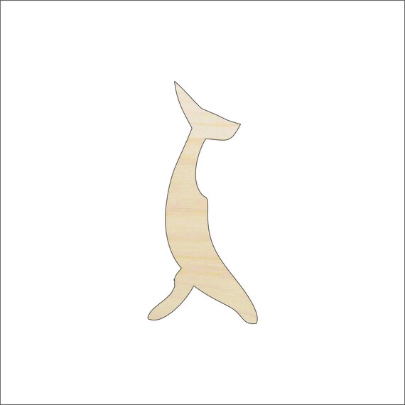 Whale - Laser Cut Out Unfinished Wood Craft Shape SEA89 Whale - Laser Cut Out Unfinished Wood Craft Shape SEA89