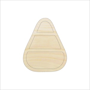 Dessert Candy Corn - Laser Cut Out Unfinished Wood Craft Shape FOD193 Dessert Candy Corn - Laser Cut Out Unfinished Wood Craft Shape FOD193