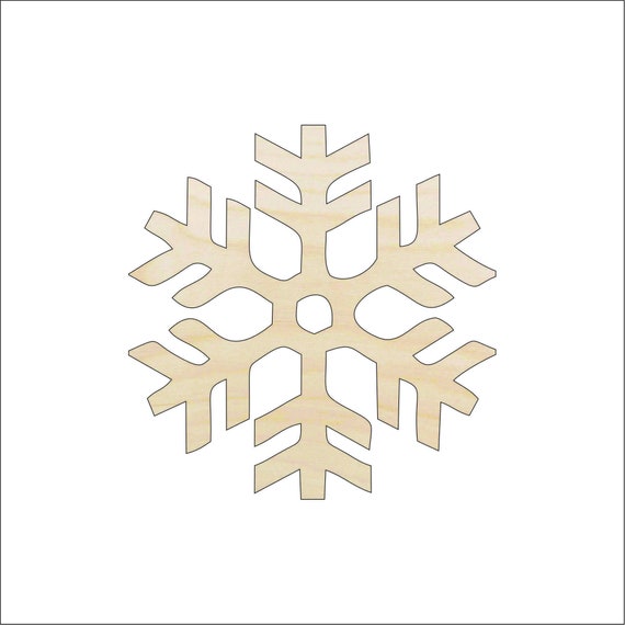 Snowflake - Laser Cut Out Unfinished Wood Craft Shape SNW67 Snowflake - Laser Cut Out Unfinished Wood Craft Shape SNW67
