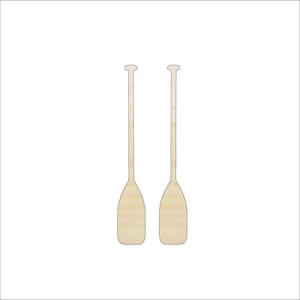 Boat Oars - Laser Cut Out Unfinished Wood Craft Shape BOT45 Boat Oars - Laser Cut Out Unfinished Wood Craft Shape BOT45
