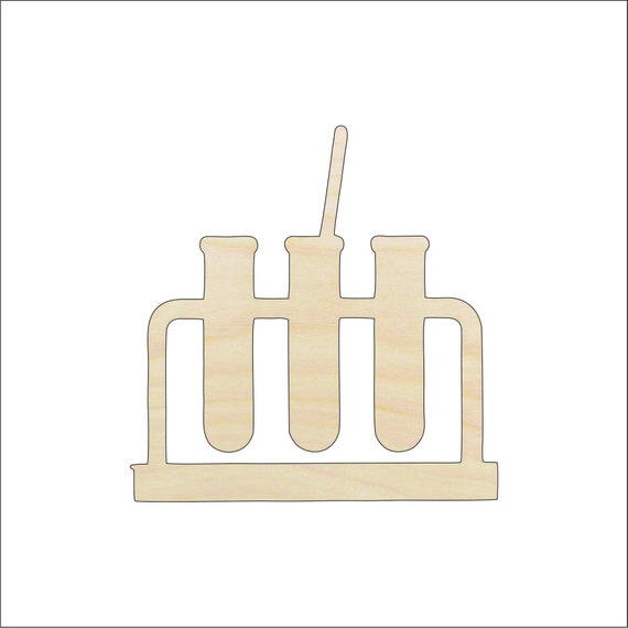 Science Laboratory - Laser Cut Out Unfinished Wood Craft Shape SNC3 Science Laboratory - Laser Cut Out Unfinished Wood Craft Shape SNC3