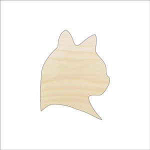 Cat - Laser Cut Out Unfinished Wood Craft Shape CAT42 Cat - Laser Cut Out Unfinished Wood Craft Shape CAT42