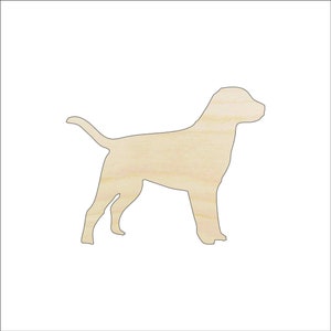 Dog - Laser Cut Out Unfinished Wood Craft Shape DOG13 Dog - Laser Cut Out Unfinished Wood Craft Shape DOG13