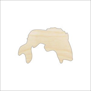 Fish - Laser Cut Out Unfinished Wood Craft Shape FSH31 Fish - Laser Cut Out Unfinished Wood Craft Shape FSH31